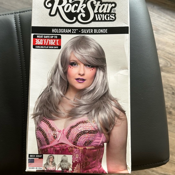 Rock star wigs Hologram 22